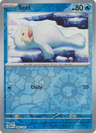 Seel - 086/165 - Common Reverse Holo