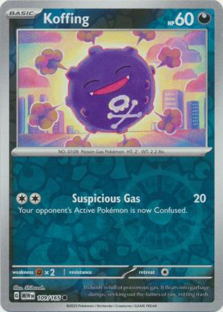 Koffing - 109/165 - Common Reverse Holo