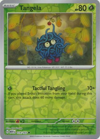 Tangela - 114/165 - Common Reverse Holo