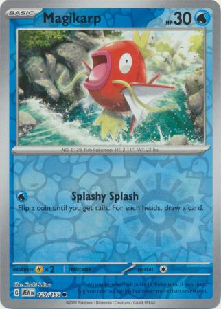 Magikarp - 129/165 - Common Reverse Holo