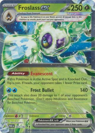 Froslass ex - 003/182 - Ultra Rare