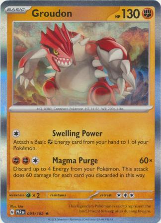 Groudon - 093/182 - Holo Rare