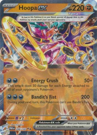 Hoopa ex - 098/182 - Ultra Rare