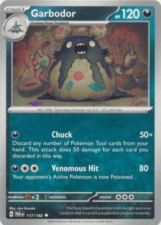 Garbodor - 117/182 - Uncommon