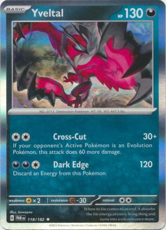 Yveltal - 118/182 - Holo Rare