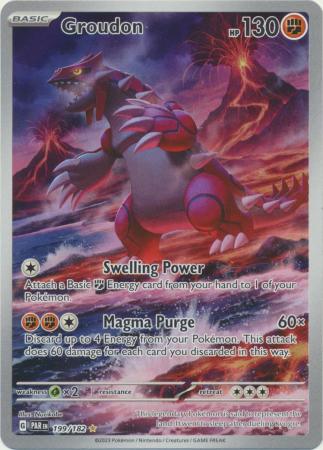 Groudon - 199/182 - Illustration Rare