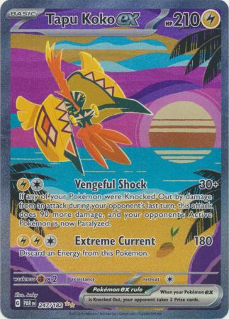 Tapu Koko ex - 247/182 - Special Illustration Rare