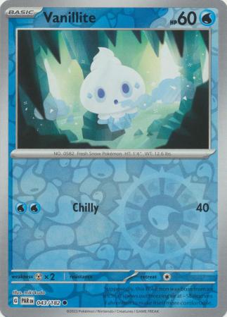 Vanillite - 043/182 - Common Reverse Holo