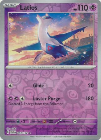 Latios - 073/182 - Holo Rare Reverse Holo