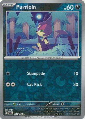 Purrloin - 114/182 - Common Reverse Holo