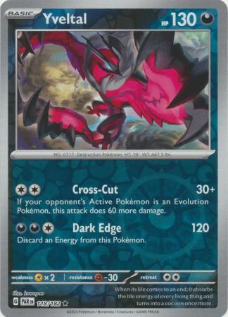 Yveltal - 118/182 - Holo Rare Reverse Holo