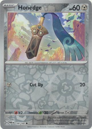 Honedge - 130/182 - Common Reverse Holo