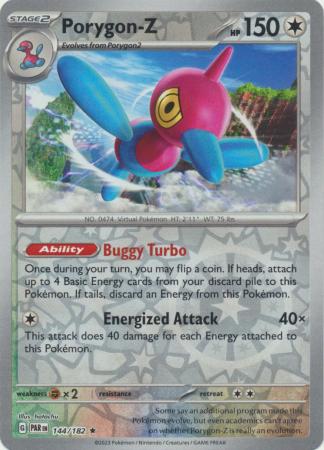 Porygon-Z - 144/182 - Holo Rare Reverse Holo