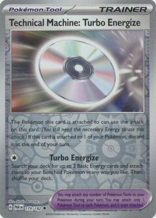 Technical Machine: Turbo Energize - 179/182 - Uncommon Reverse Holo