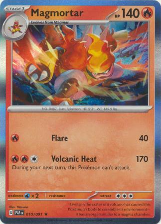 Magmortar - 010/091 - Holo Rare