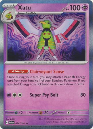 Xatu - 026/091 - Holo Rare