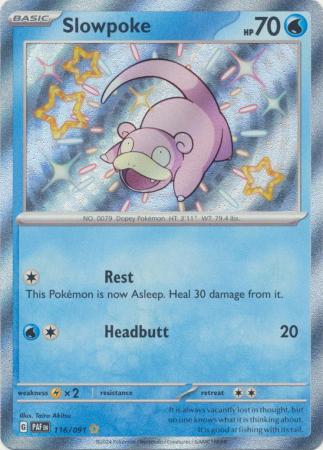 Slowpoke - 116/091 - Shiny Rare