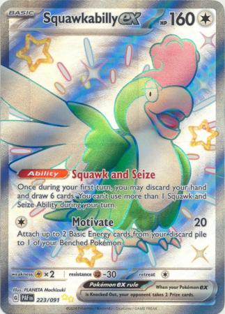 Squawkabilly ex - 223/091 - Shiny Ultra Rare