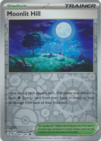 Moonlit Hill - 081/091 - Uncommon Reverse Holo