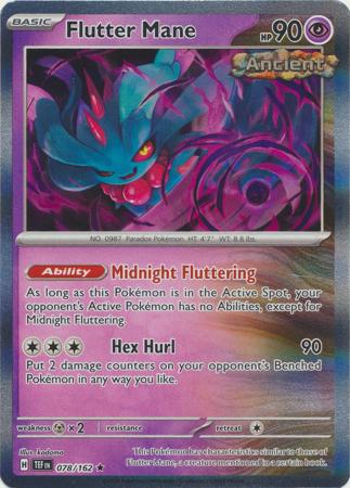 Flutter Mane - 078/162 - Holo Rare