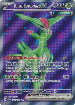 Iron Leaves ex - 186/162 - Full Art Secret Rare (Español)