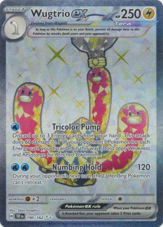 Wugtrio ex - 190/162 - Full Art Secret Rare