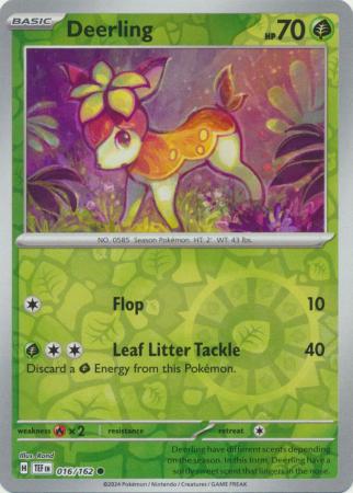 Deerling - 016/162 - Common Reverse Holo