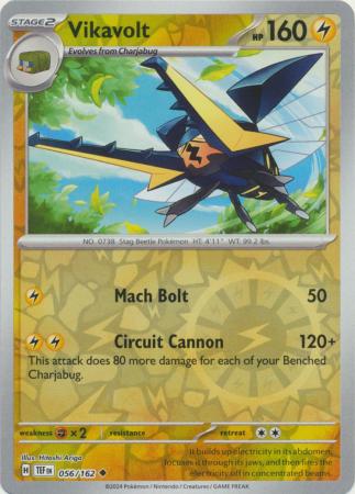 Vikavolt - 056/162 - Uncommon Reverse Holo