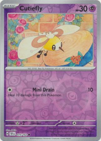 Cutiefly - 075/162 - Common Reverse Holo