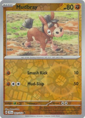 Mudbray - 091/162 - Common Reverse Holo