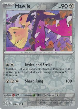 Mawile - 112/162 - Common Reverse Holo