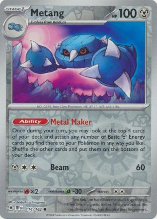 Metang - 114/162 - Common Reverse Holo