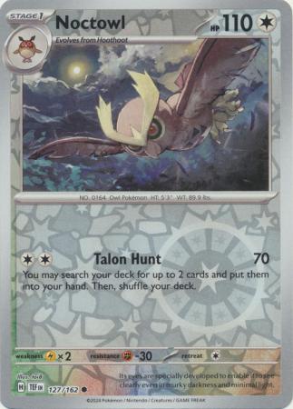 Noctowl - 127/162 - Common Reverse Holo