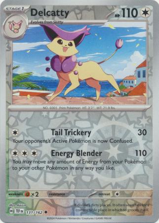 Delcatty - 131/162 - Uncommon Reverse Holo