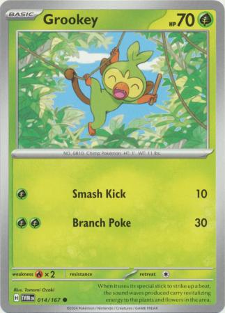 Grookey - 014/167 - Common (Español)