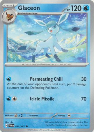 Glaceon - 054/167 - Uncommon (Español)