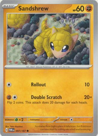 Sandshrew - 097/167 - Common (Español)