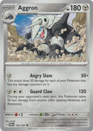 Aggron - 122/167 - Uncommon (Español)