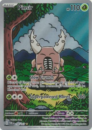 Pinsir - 168/167 - Illustration Rare (Español)