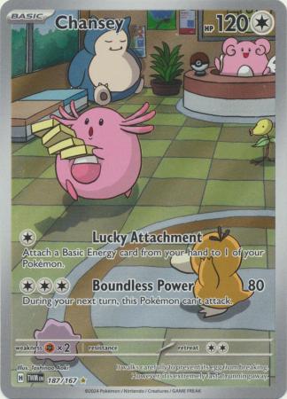 Chansey - 187/167 - Illustration Rare (Español)