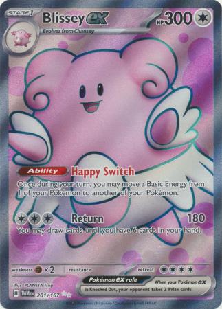 Blissey ex - 201/167 - Full Art Secret Rare