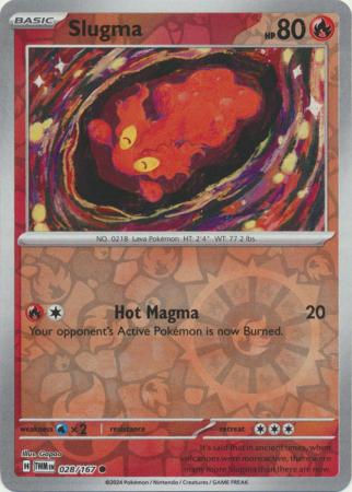 Slugma - 028/167 - Common Reverse Holo