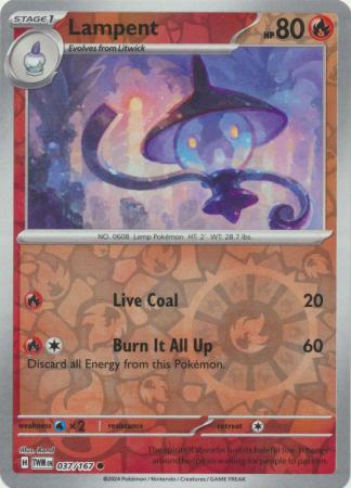 Lampent - 037/167 - Common Reverse Holo