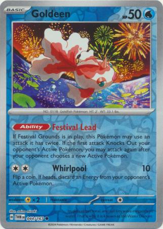 Goldeen - 044/167 - Common Reverse Holo