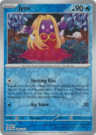 Jynx - 046/167 - Common Reverse Holo (Español)