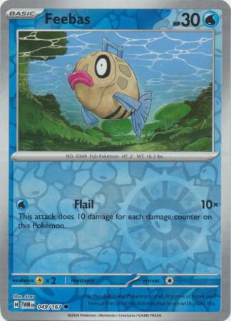 Feebas - 049/167 - Common Reverse Holo