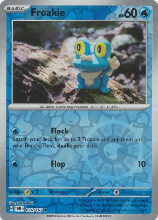 Froakie - 056/167 - Common Reverse Holo (Español)