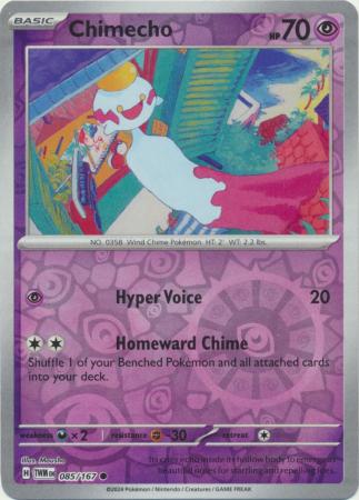 Chimecho - 085/167 - Common Reverse Holo (Español)