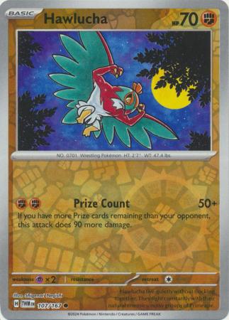 Hawlucha - 107/167 - Common Reverse Holo (Español)