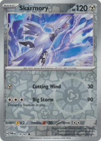 Skarmory - 119/167 - Common Reverse Holo (Español)